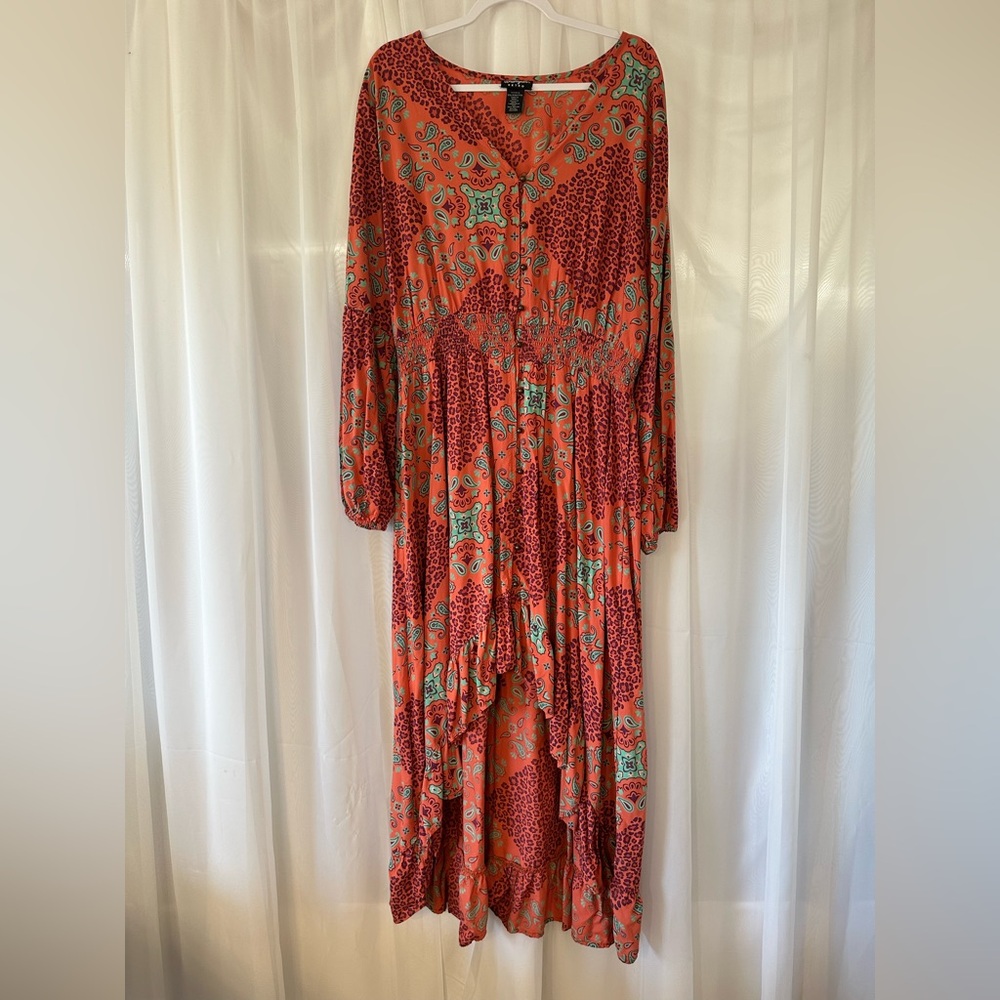 Ladies Wrangler Retro button down dress size XL new